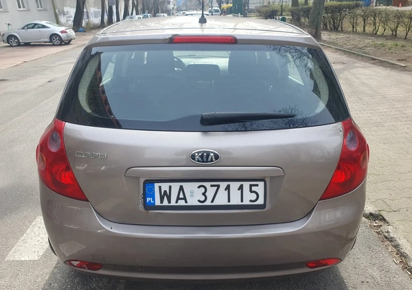 Kia Ceed cena 7900 przebieg: 324571, rok produkcji 2007 z Warszawa małe 121